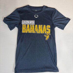 Savannah Bananas T-Shirt Unisex Youth's S Blue